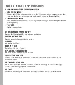 Preview for 4 page of HoMedics TOTAL CLEAN AP-T20 Instruction Manual And  Warranty Information