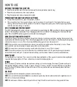 Preview for 6 page of HoMedics TOTAL CLEAN AP-T20 Instruction Manual And  Warranty Information