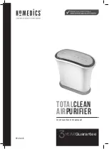 HoMedics TOTALCLEAN AP-25A-GB Instruction Manual preview