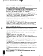 Preview for 22 page of HoMedics WDB-300-EU Instruction Manual