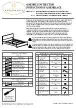 Preview for 1 page of Homelegance 1577- 1 Assembly Instruction