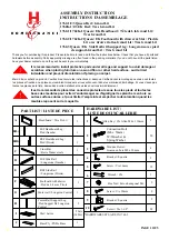 Homelegance 1762-1 Assembly Instruction Manual preview