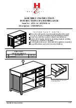 Homelegance CREDENZA 4522-16 Assembly Instruction preview