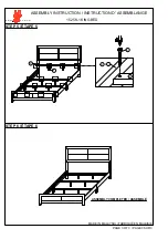 Preview for 3 page of Homelegance Quinby 1525K-1 Assembly Instruction