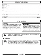 Preview for 2 page of Homelite CSP3816 - UT74123D Operator'S Manual