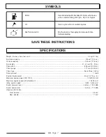 Preview for 7 page of Homelite CSP3816 - UT74123D Operator'S Manual