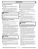 Preview for 12 page of Homelite CSP3816 - UT74123D Operator'S Manual