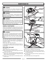 Preview for 13 page of Homelite MIGHTYLITE UT50500 Operator'S Manual