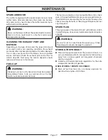 Preview for 17 page of Homelite UT08546 Operator'S Manual