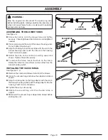 Preview for 10 page of Homelite UT08947 Operator'S Manual