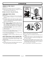 Preview for 16 page of Homelite UT10532 - OPERATORS Operator'S Manual