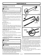 Preview for 27 page of Homelite UT10532 - OPERATORS Operator'S Manual