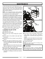 Preview for 33 page of Homelite UT10540 -  S Operator'S Manual