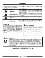 Preview for 47 page of Homelite UT10540 -  S Operator'S Manual