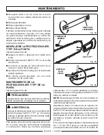 Preview for 112 page of Homelite UT10540 -  S Operator'S Manual