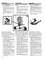 Preview for 22 page of Homelite UT10946D Operator'S Manual