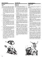 Preview for 52 page of Homelite UT10946D Operator'S Manual