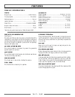 Preview for 14 page of Homelite UT902250 Series Operator'S Manual