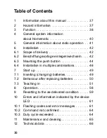 Preview for 36 page of HomeMatic HM-PB-6-WM55 Installation And Operating Manual