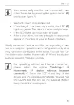 Preview for 43 page of HomeMatic IP Wired HmIPW-WRC6 Installating Instruction And Operating Manual
