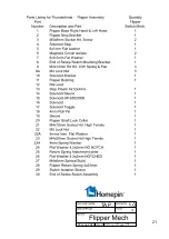 Preview for 21 page of HOMEPIN Spinal Tap Pinball Service Manual