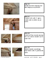 Preview for 11 page of HomePlace Structures Garden Chalet Assembly Manual