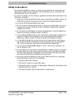 Preview for 3 page of HomePlug 8500E Operating Instructions Manual