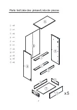 Preview for 7 page of Homestar 108735 Assembly Instructions Manual