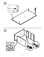 Preview for 11 page of Homestar 109058 Assembly Instructions Manual