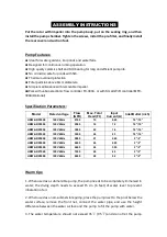 Preview for 3 page of Homewell HMW-ARP2000 Instruction Manual