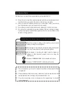 Preview for 2 page of Honda Electronics HE-51C Operation Manual