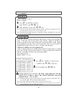 Preview for 22 page of Honda Electronics HE-51C Operation Manual