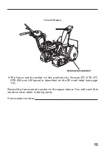 Preview for 18 page of Honda Power Products HSS622 Owner'S Manual