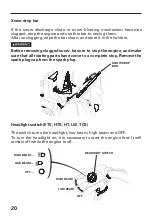 Preview for 23 page of Honda Power Products HSS622 Owner'S Manual