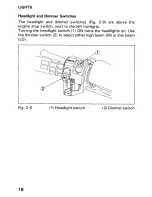 Preview for 23 page of Honda 1990 TRX200 Fourtrax200 Owner'S Manual