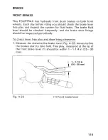 Preview for 116 page of Honda 1990 TRX200 Fourtrax200 Owner'S Manual