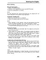 Preview for 44 page of Honda 1991 Civic Online Reference Owner'S Manual