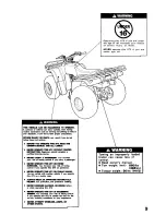 Preview for 14 page of Honda 1991 TRX300 Fourtrax Owner'S Manual