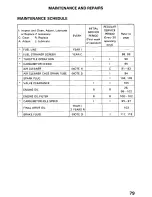 Preview for 84 page of Honda 1991 TRX300 Fourtrax Owner'S Manual