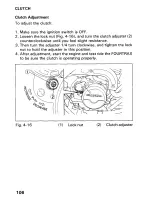 Preview for 111 page of Honda 1991 TRX300 Fourtrax Owner'S Manual