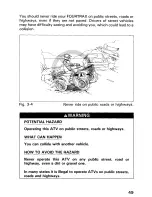 Preview for 55 page of Honda 1993 TRX300 TOURTRAX 300 Owner'S Manual