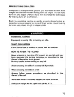 Preview for 81 page of Honda 1993 TRX300 TOURTRAX 300 Owner'S Manual