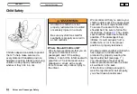 Preview for 19 page of Honda 1996 Civic Del Sol Owner'S Manual