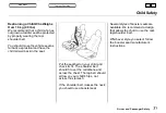 Preview for 22 page of Honda 1996 Civic Del Sol Owner'S Manual