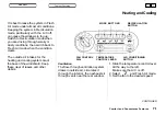 Preview for 70 page of Honda 1996 Civic Del Sol Owner'S Manual