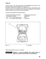 Preview for 99 page of Honda 2000 TRX350TM Fourtrax 350 Owner'S Manual