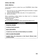 Preview for 139 page of Honda 2000 TRX350TM Fourtrax 350 Owner'S Manual