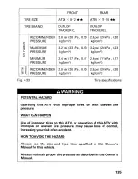 Preview for 141 page of Honda 2000 TRX350TM Fourtrax 350 Owner'S Manual