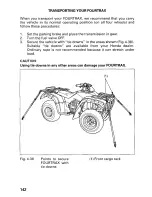 Preview for 148 page of Honda 2000 TRX350TM Fourtrax 350 Owner'S Manual