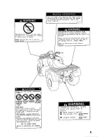 Preview for 15 page of Honda 2000 TRX450S Fourtrax Foreman S Owner'S Manual